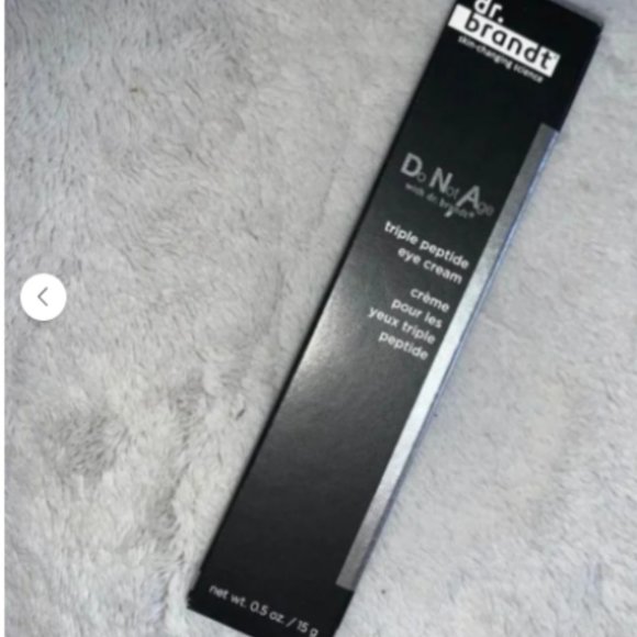 BNIB Dr. Brandt do not age  TRIPLE PEPTIDE EYE CREAM 0.5 oz / 15 g - Picture 5 of 5